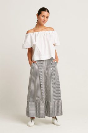 Planet Gaucho Pant Bold Stripe