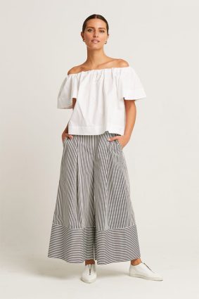 Planet Gaucho Pant Bold Stripe