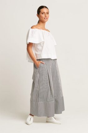 Planet Gaucho Pant Bold Stripe