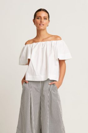 Planet Peasant Top White