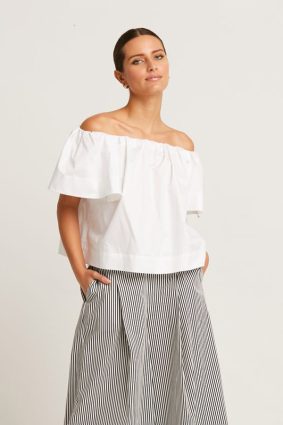 Planet Peasant Top White