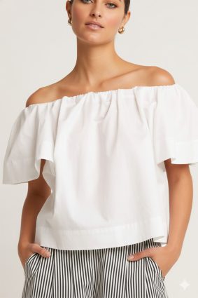 Planet Peasant Top White
