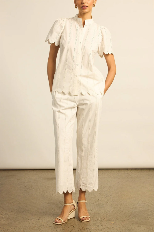 Zoe Kratzmann Harbour Pant Porcelain