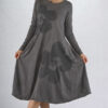 Black Label Dress Darkgrey Blackflock