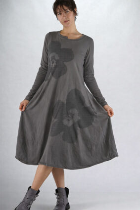 Black Label Dress Darkgrey Blackflock