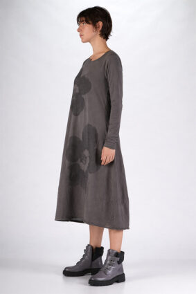 Black Label Dress Darkgrey Blackflock