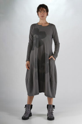 Black Label Dress Darkgrey Blackflock