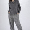 Black Label Pant Dark Grey Check