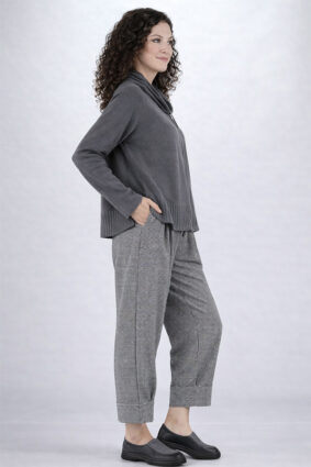 Black Label Pant Dark Grey Check