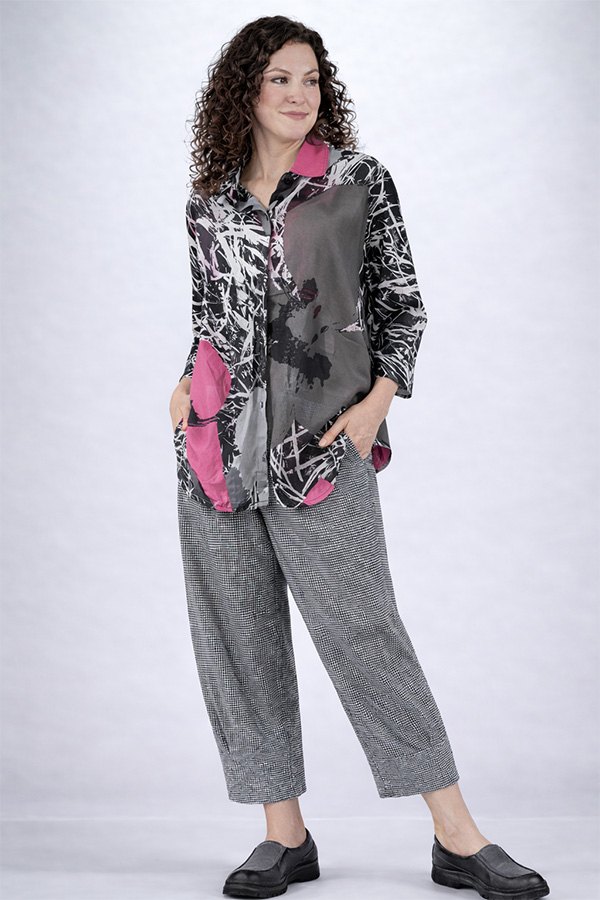 Black Label Shirt W Colourful