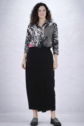 Black Label Skirt Black