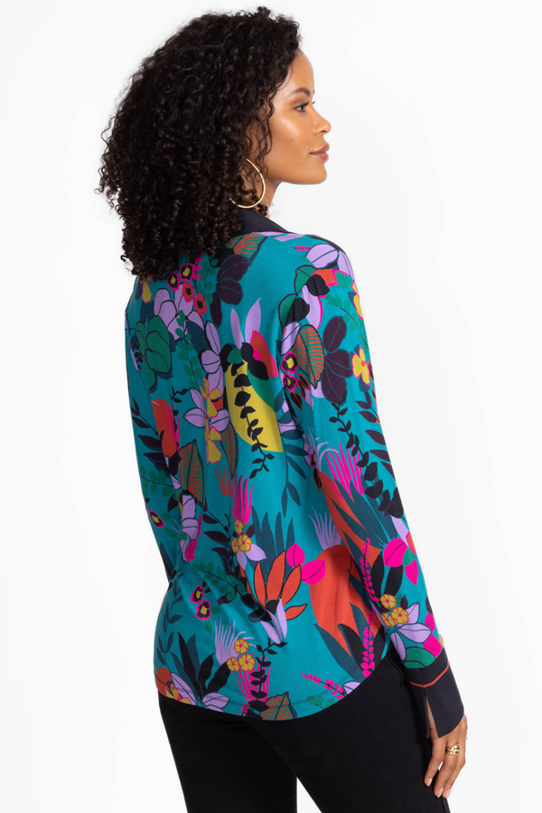 Johnny Was The Janie Favorite Button Front Shirt House of Flores