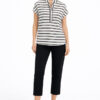 Mela Purdie Henley Tank WhiteBlack