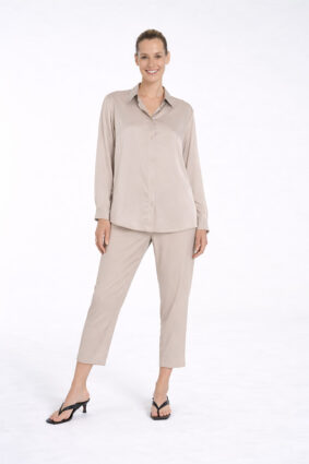 Mela Purdie Soft Capri Champange