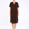 Mela Purdie Wedge Tab Dress Fudge