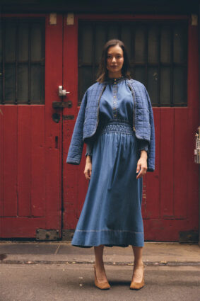 Alessandra Sylvie Skirt Denim