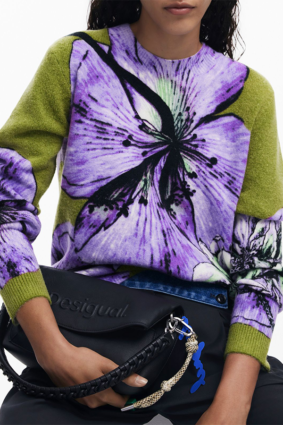 Desigual Pullover Lilas
