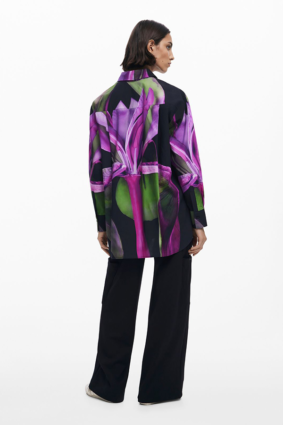Desigual Shirt Fuchsia Purple