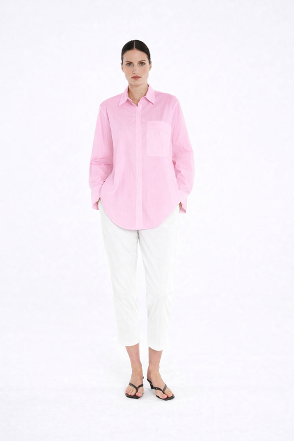 Mela Purdie Saville Shirt Rosebud