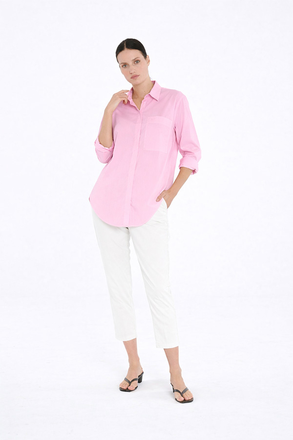 Mela Purdie Saville Shirt Rosebud