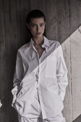 Mela Purdie Saville Shirt White