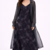 Sanctamuerte Coat Dress Midnight Blue