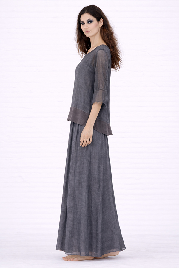 Sanctamuerte Pant Midnight Blue