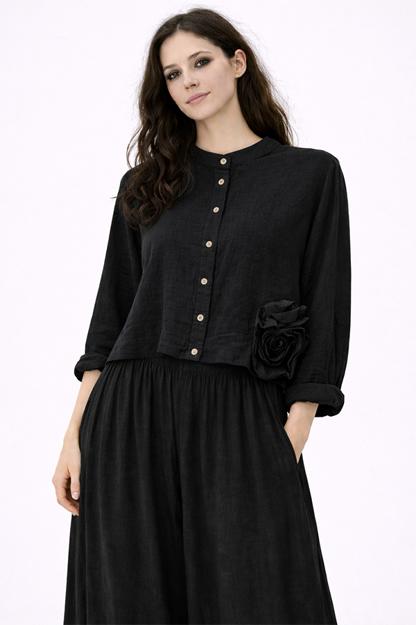 Sanctamuerte Shirt Black