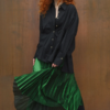 Trelise Cooper Forever Long Skirt Green