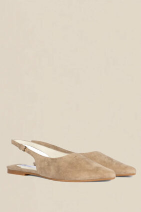 Zoe Kratzmann Settle Sling Back Truffle Suede