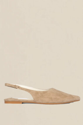 Zoe Kratzmann Settle Sling Back Truffle Suede