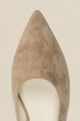 Zoe Kratzmann Settle Sling Back Truffle Suede