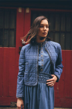 Alessandra Agnes Jacket Denim Wash