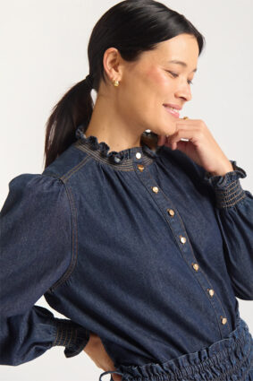 Alessandra Dakota Shirt Indigo