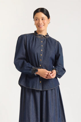 Alessandra Dakota Shirt Indigo