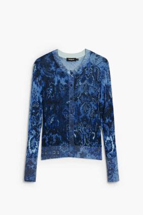 Desigual Pullover Estate Blue