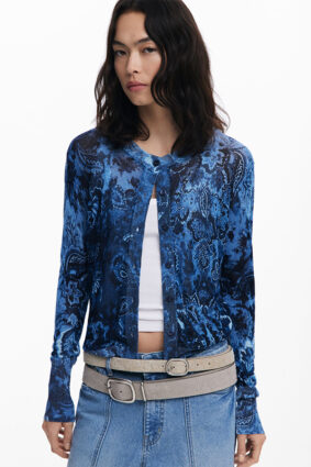 Desigual Pullover Estate Blue