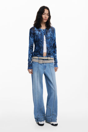 Desigual Pullover Estate Blue