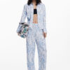Desigual Shirt Azul Nube
