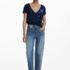 Desigual T-Shirt Marino