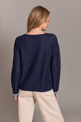 Esperance & Co Honeycomb Crew Abyss & Slate