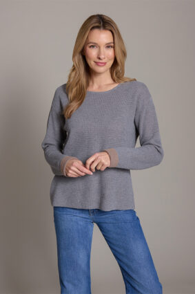 Esperance & Co Honeycomb Crew Abyss & Slate