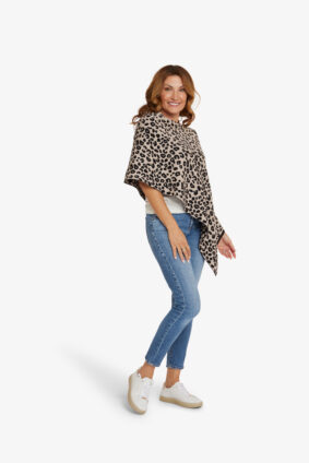 Esperance & Co Leopard Topper Biscotti & Ebony