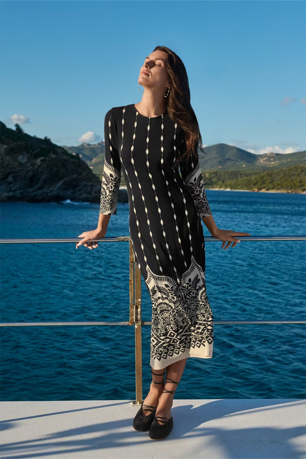 Johnny Was Bellamy Midi Dress Lilith