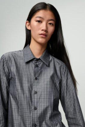 La Vaca Loca Camino Shirt Grey Check