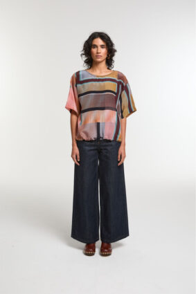 Ma Poesie Prisme Top Night Blue Livia