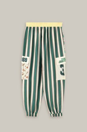 Me369 Gianna Cargo Pants Sporty Jade