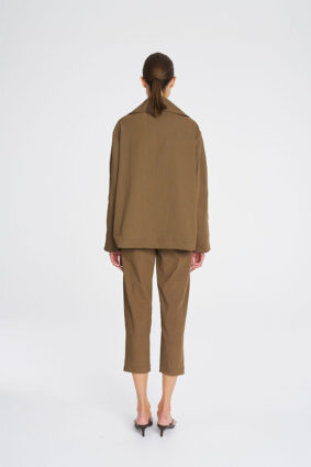 Mela Purdie Pea Jacket Tannin