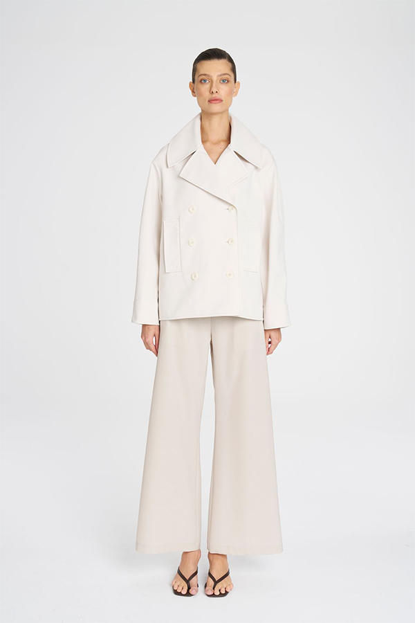 Mela Purdie Pea Jacket Wax