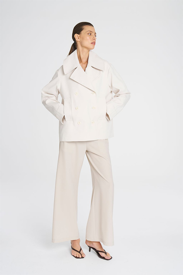 Mela Purdie Pea Jacket Wax